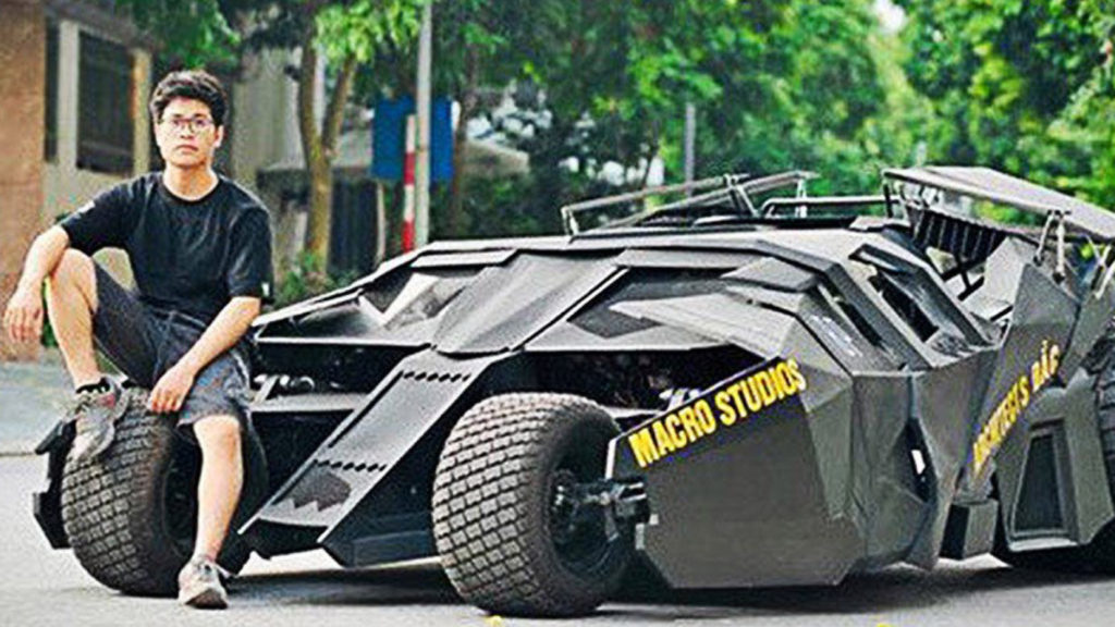 Student Builds His Own Fully Functional Batmobile [Video] - The Mother ...